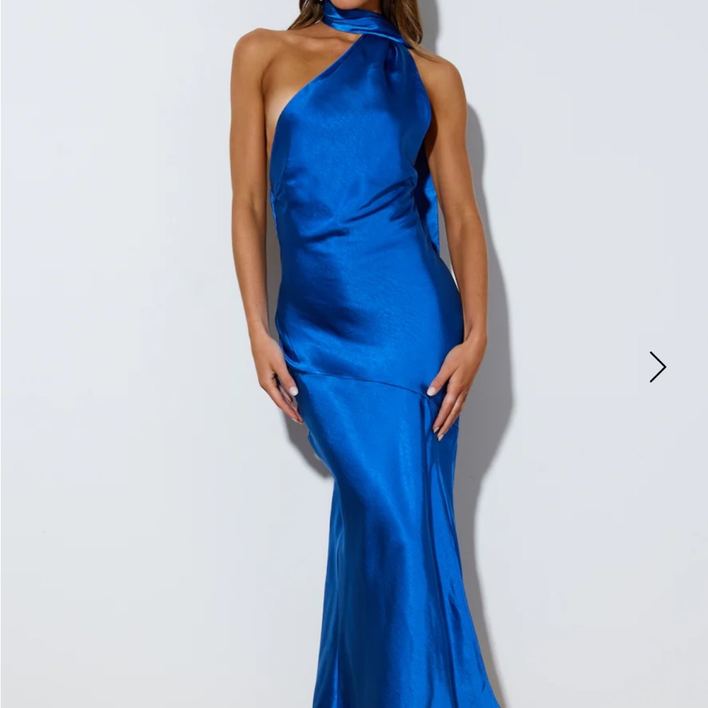 Hello Molly Royal Blue Prom dress size xsmall, never worn still with tags!